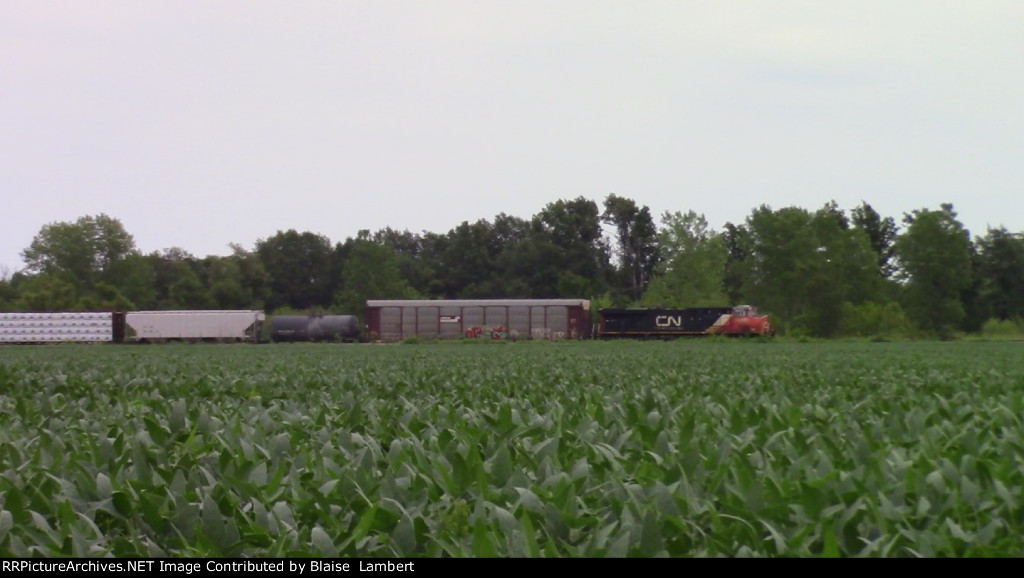 CN mixed freight